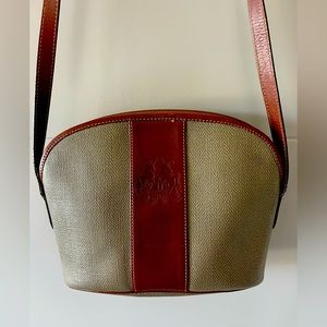 Vintage Didier Lamarthe textured leather crossbody bag